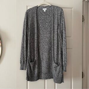 Old Navy Heather Gray Cardigan Sweater